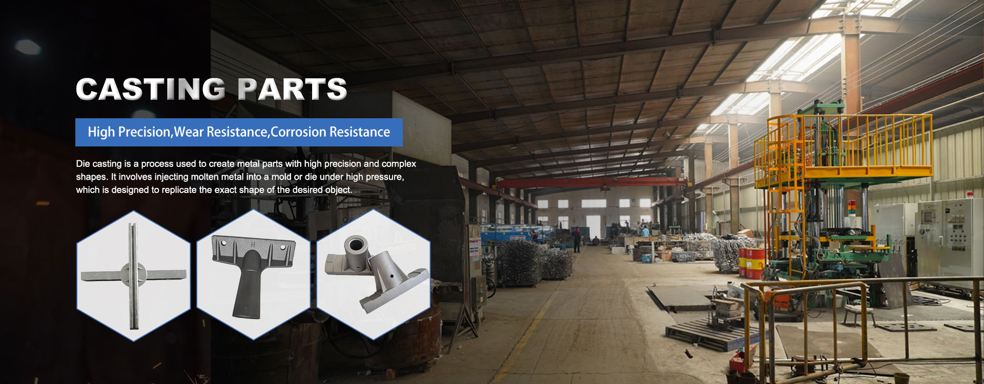Aluminiumgjutningsdelarfabrik