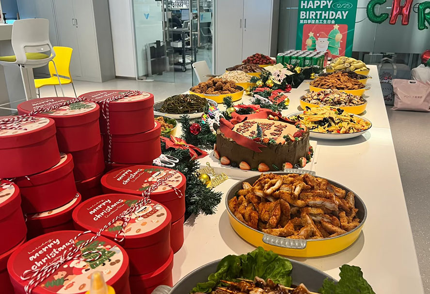 Haozhifeng firar julstämningen