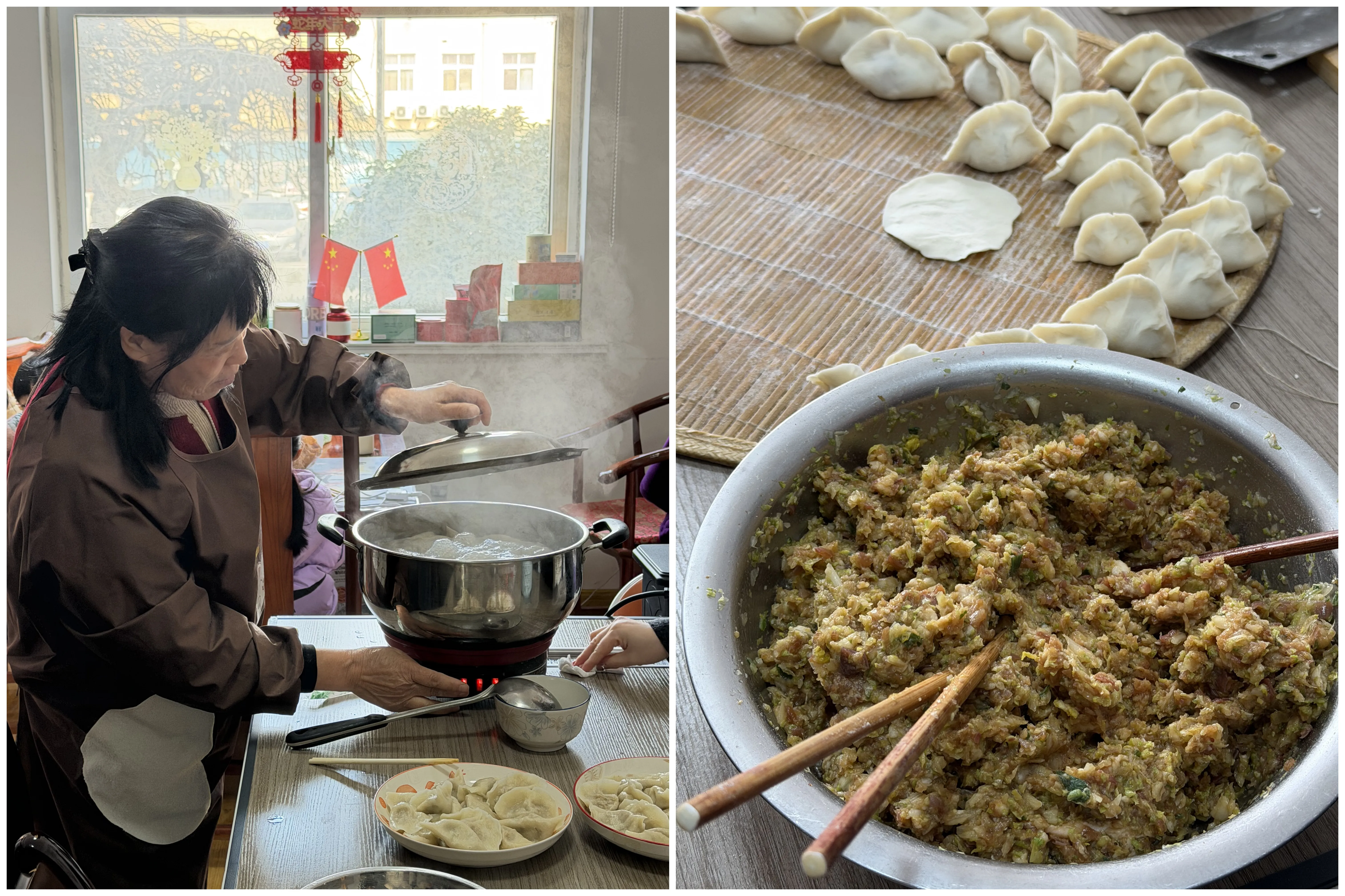 Haozhifeng firar det lilla nyåret med Dumpling-tradition