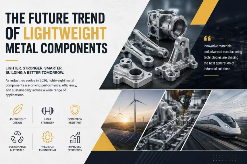 Vad är framtiden för applikationer för lätta metallkomponenter 2026 och framåt?